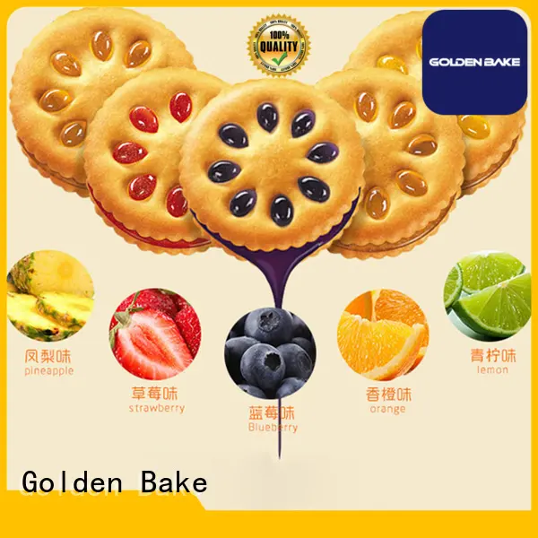 Golden Bake professional sandwich cookie machine manufacturer for sanwich biscuit making 1