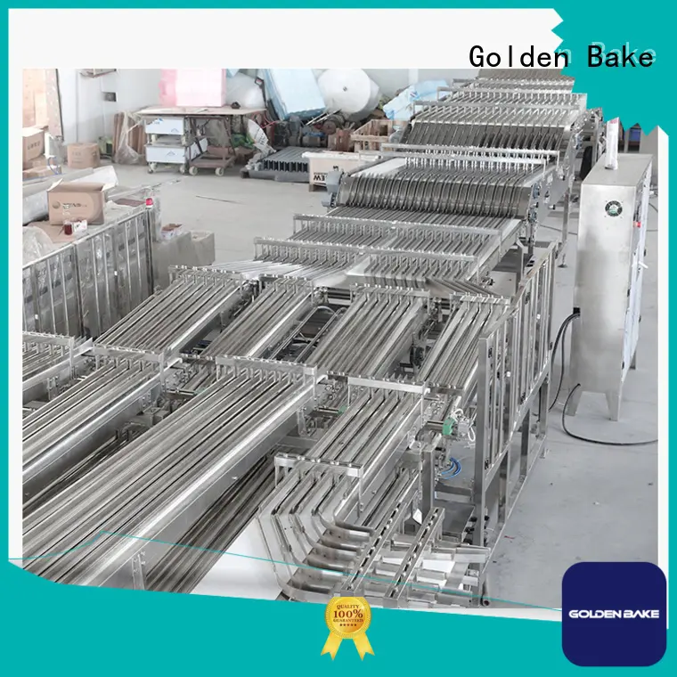 Golden Bake conveyor system solution for biscuit post baking 1