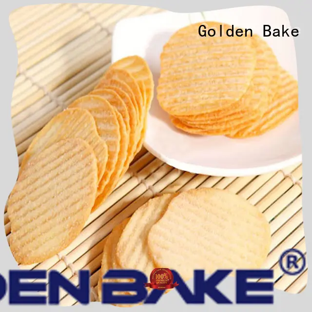 Golden Bake automatic cookies making machine factory for wavy potato crisps chips making1 1
