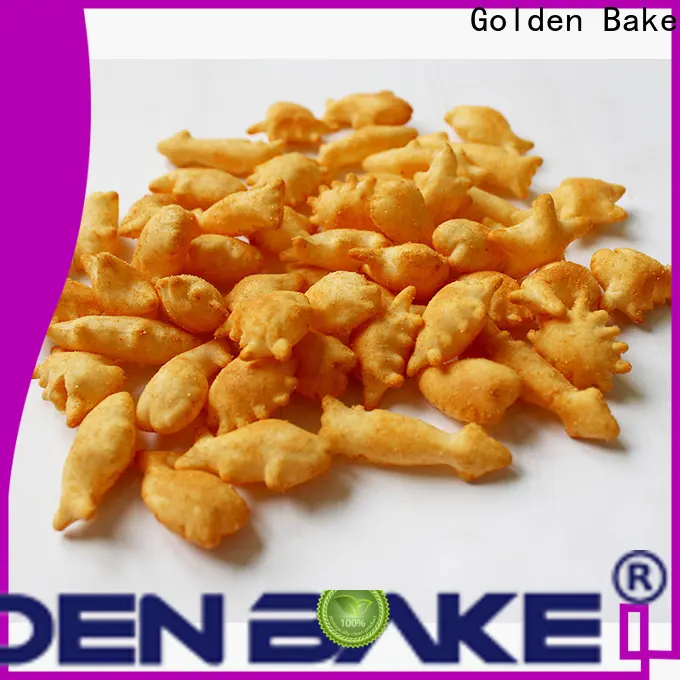 Golden Bake top bakery cookie machine supplier for gold fish biscuit production1 1