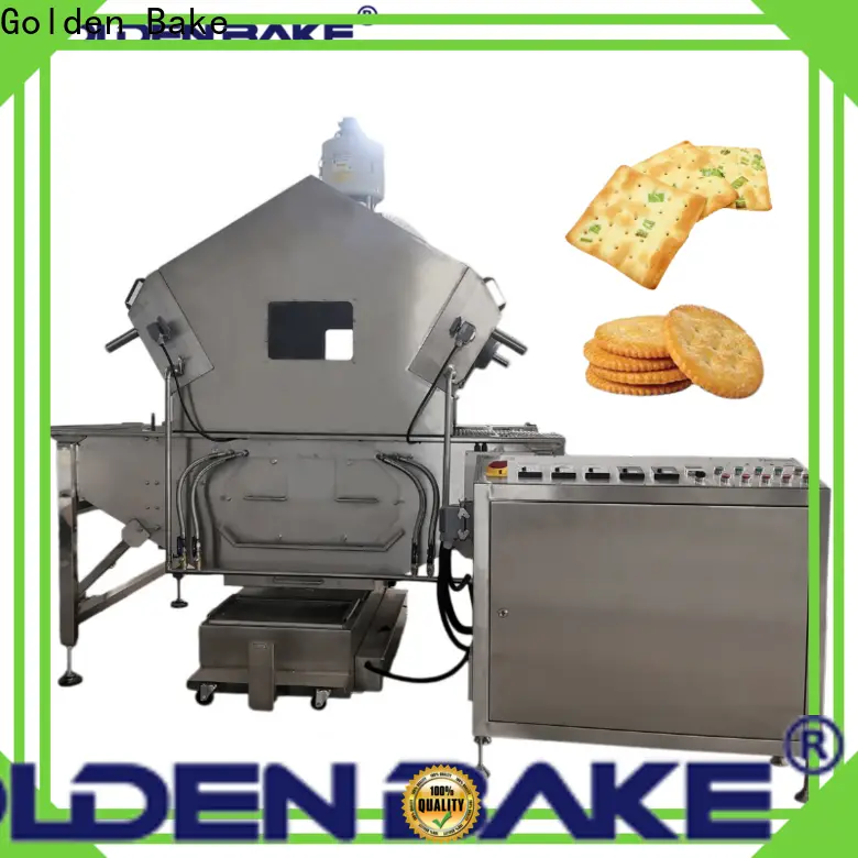 Golden Bake chocolate coating machine suppliers for biscuit cream filling 1