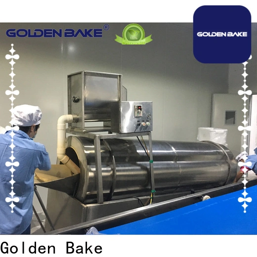 Golden Bake chocolate coating machine company for biscuit packing 1