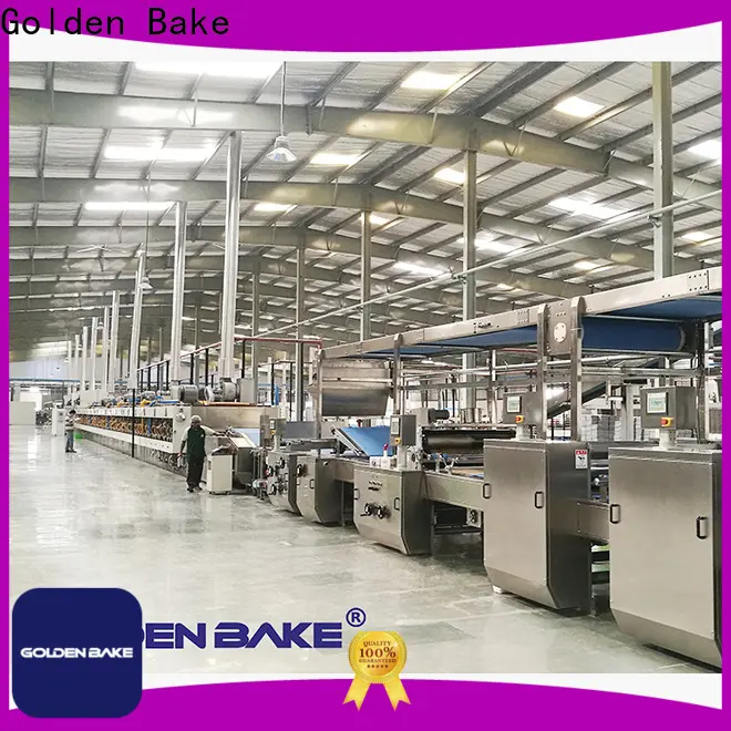 Golden Bake high quality dough roller machine solution for biscuit making 1