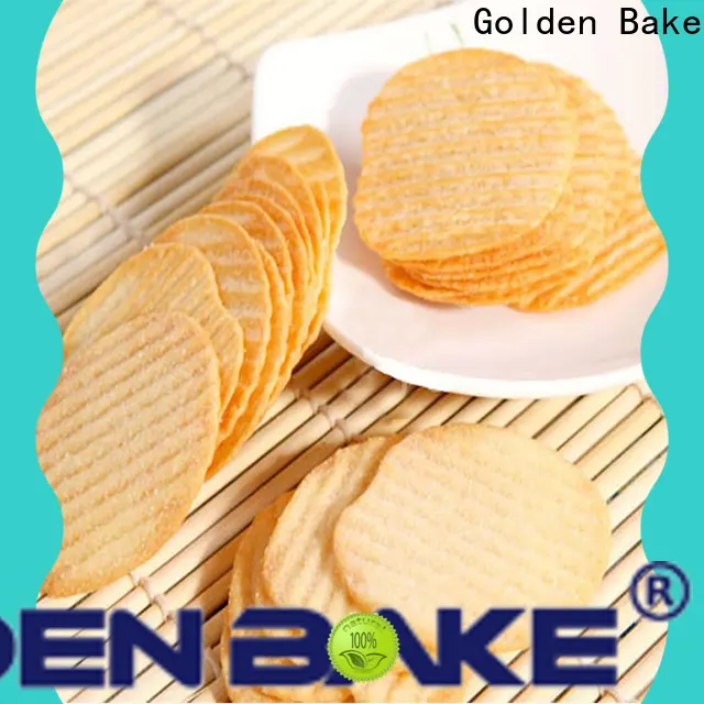Golden Bake automatic biscuit making plant company for w-shape potato biscuit making 1