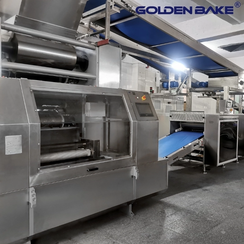 Golden Bake biscuit machinery manufacturers company for forming the dough 2