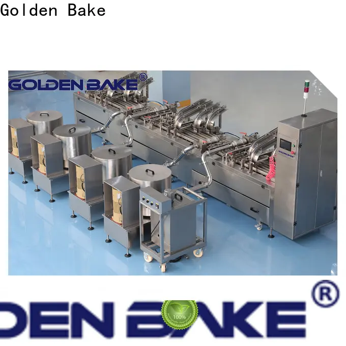 Golden Bake automatic sandwich biscuit machine factory for biscuit manufacturing 1