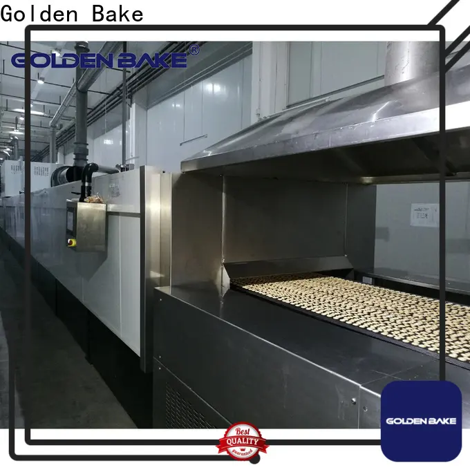 Golden Bake professional industrial biscuit oven factory for biscuit baking 1