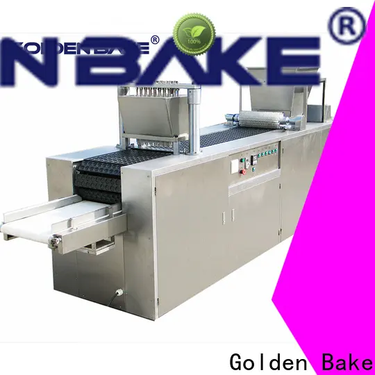 Golden Bake jam filling machine supplier for panda biscuits 1
