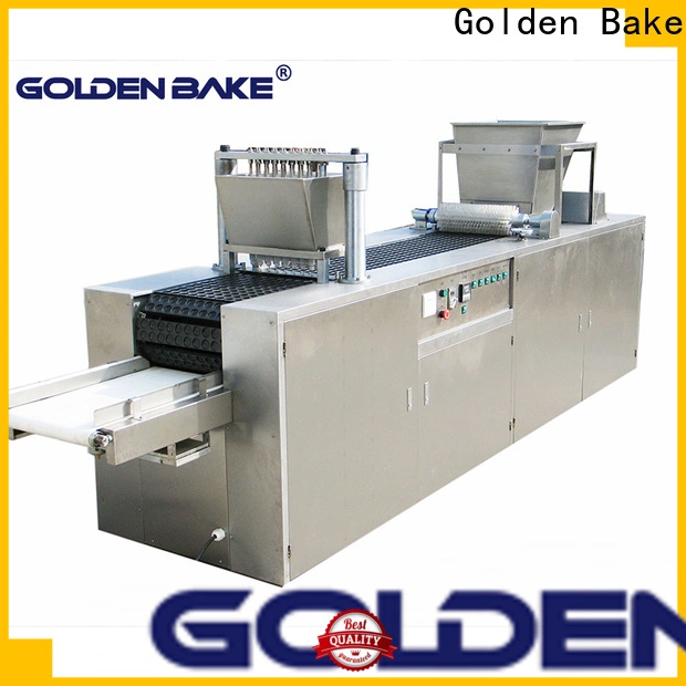 Golden Bake jam filler machine supplier for panda biscuits 1