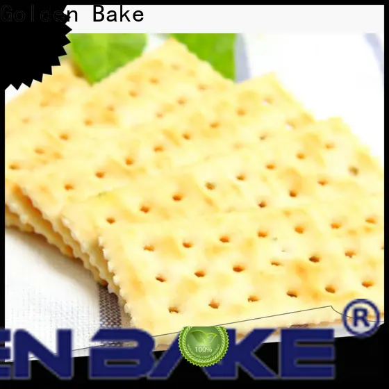Golden Bake horizontal packing machine solution for soda biscuit making 1