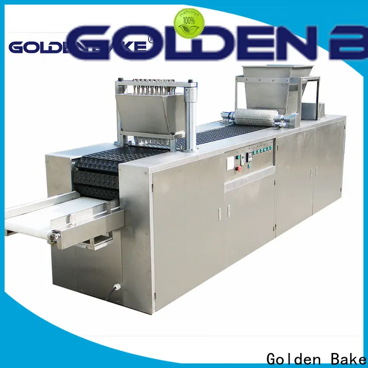 Golden Bake high-quality biscuit sandwiching machine supplier for panda biscuits line 1