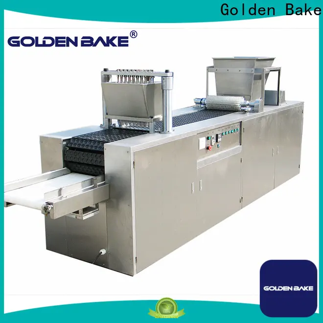 Golden Bake top jam filler machine for sale for panda biscuits 1