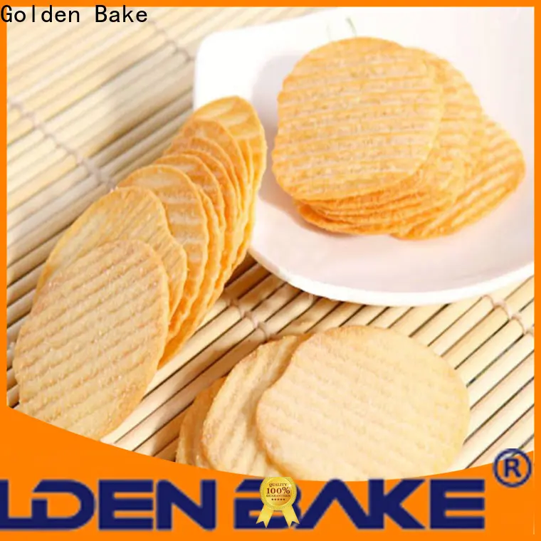 Golden Bake automatic cookies making machine company for w-shape potato biscuit making1 1