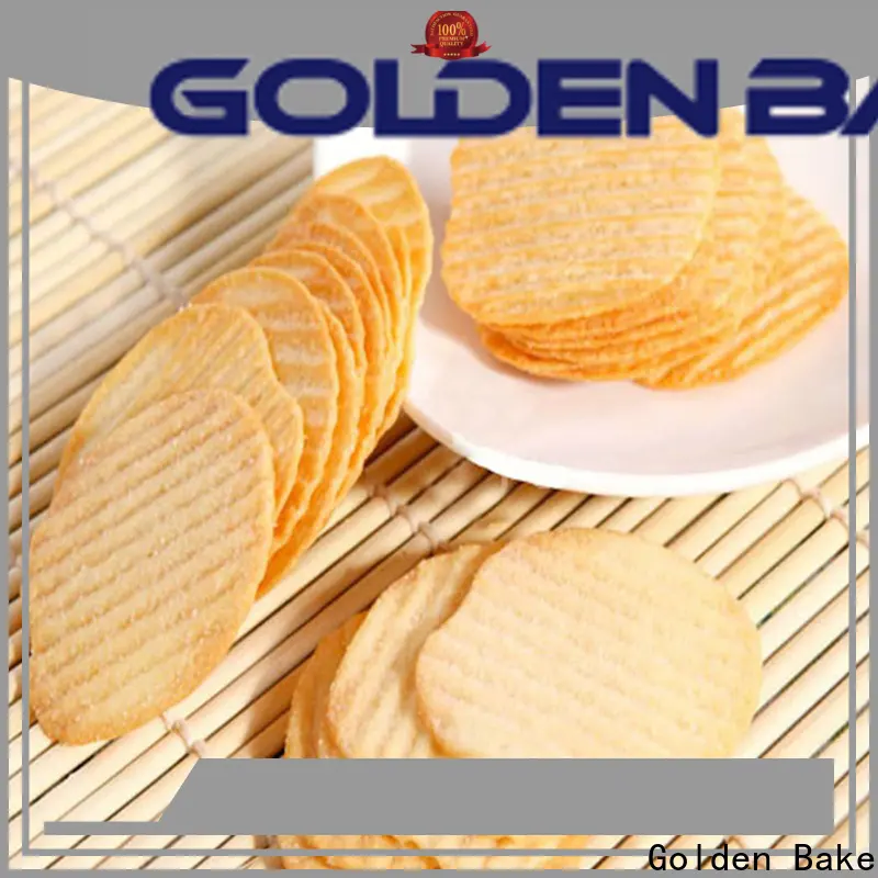 Golden Bake top biscuit forming machine vendor for w-shape potato biscuit making 1