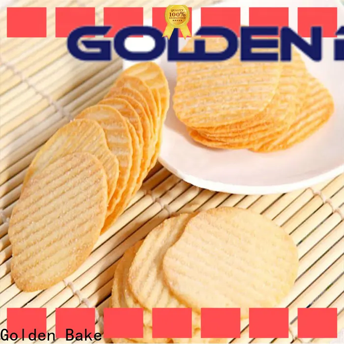 Golden Bake biscuit production line supply for wavy potato crisps chips making 1