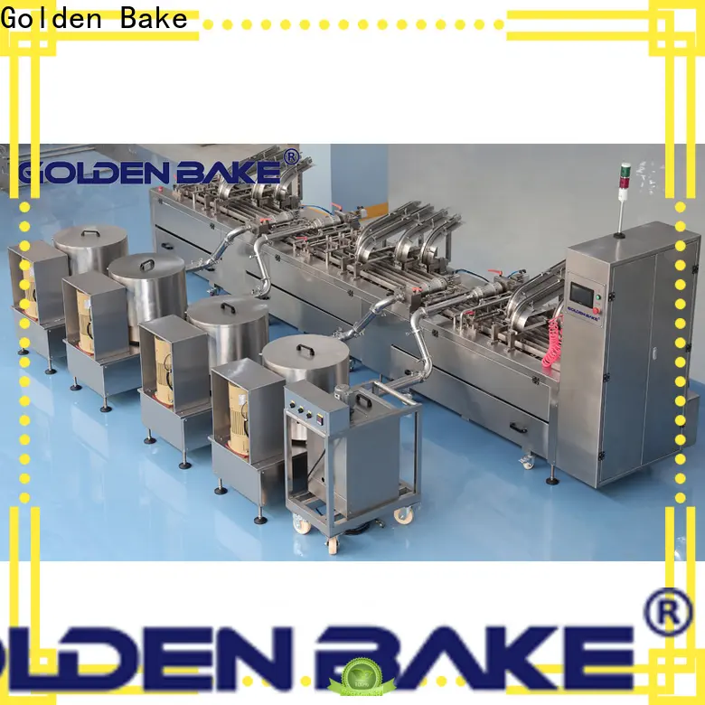 Golden Bake automatic chocolate coating machine vendor 1