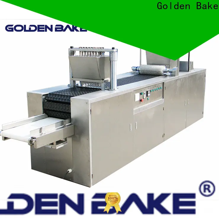 Golden Bake top jam filler machine factory for panda biscuits 1