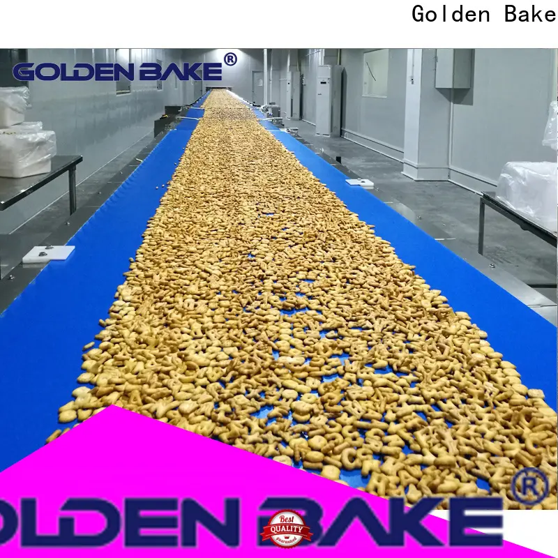 Golden Bake biscuit cooling conveyor solution for normal cooling conveying 1