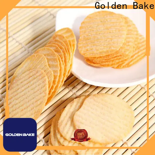 Golden Bake biscuit forming machine vendor for w-shape potato biscuit making 1