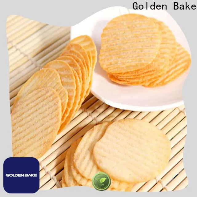 Golden Bake biscuit forming machine solution for wavy potato crisps chips making 1