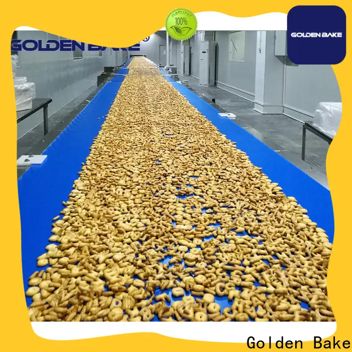 Golden Bake turning conveyor solution for cooling biscuit 1