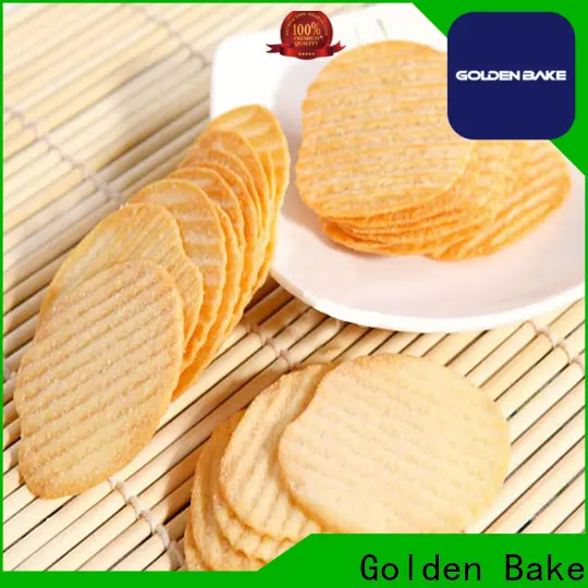 Golden Bake automatic cookies making machine factory for w-shape potato biscuit making 1