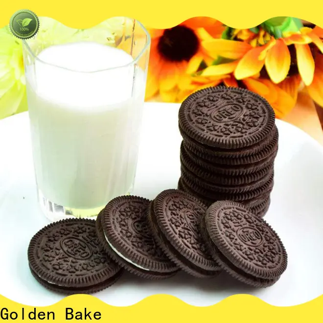 Golden Bake cookies making machine price in india company for chocolate-flavored sandwich biscuit making 1