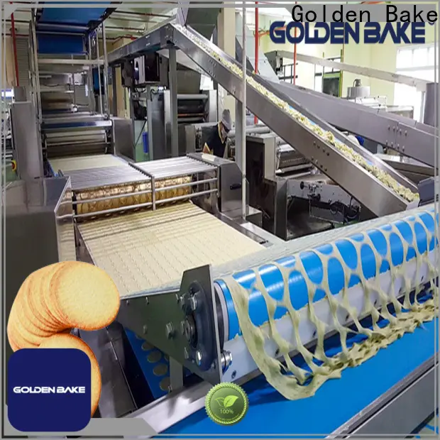 Golden Bake Golden Bake cookies making machine company for potato crisp cracker making 1