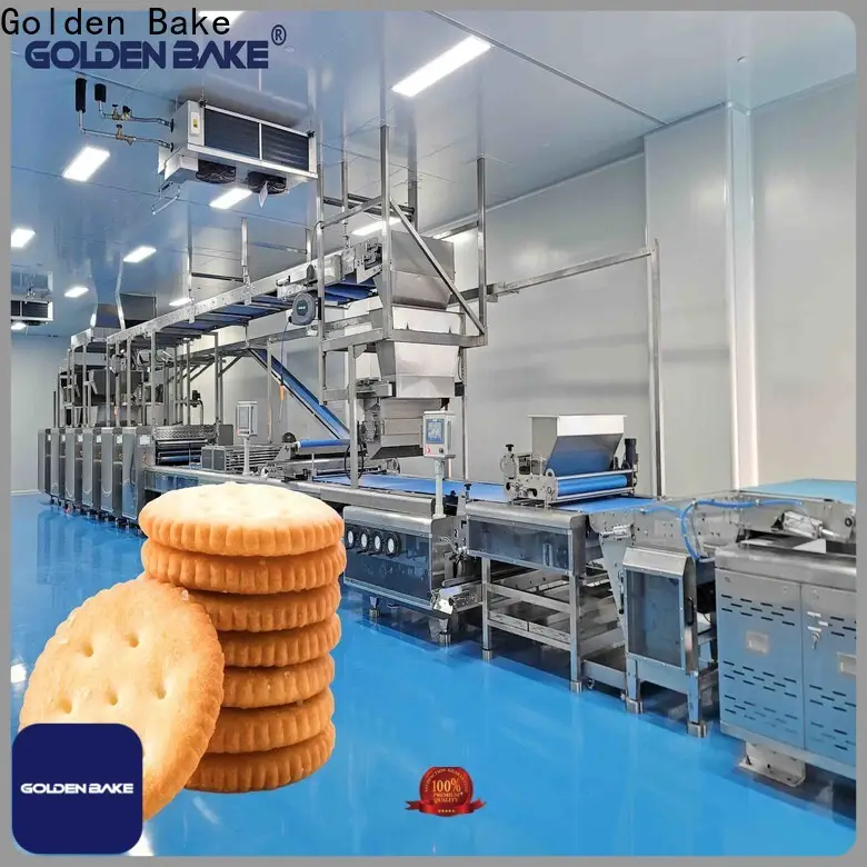 Golden Bake biscuit plant machinery suppliers for ritz biscuit production 1