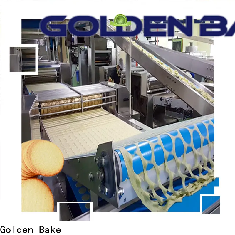Golden Bake excellent biscuit making machine in china solution for potato crisp cracker making 1