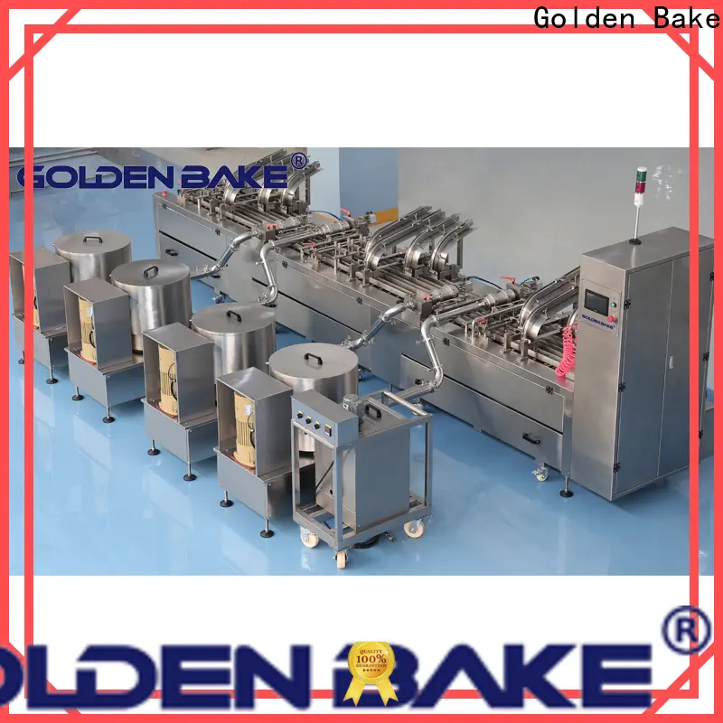 Golden Bake professional chocolate coating machine for sale for biscuit production line 1
