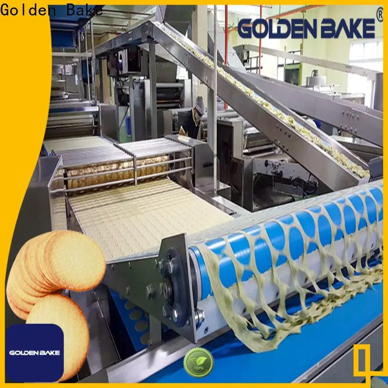Golden Bake excellent biscuit making machine in china supplier for biscuit production 1
