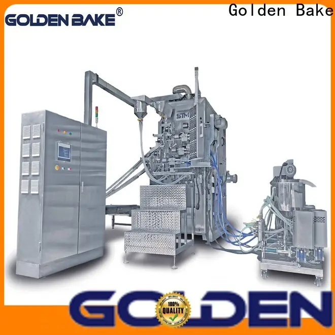 Golden Bake excellent egg roll roller machine suppliers for wafer stick making 1