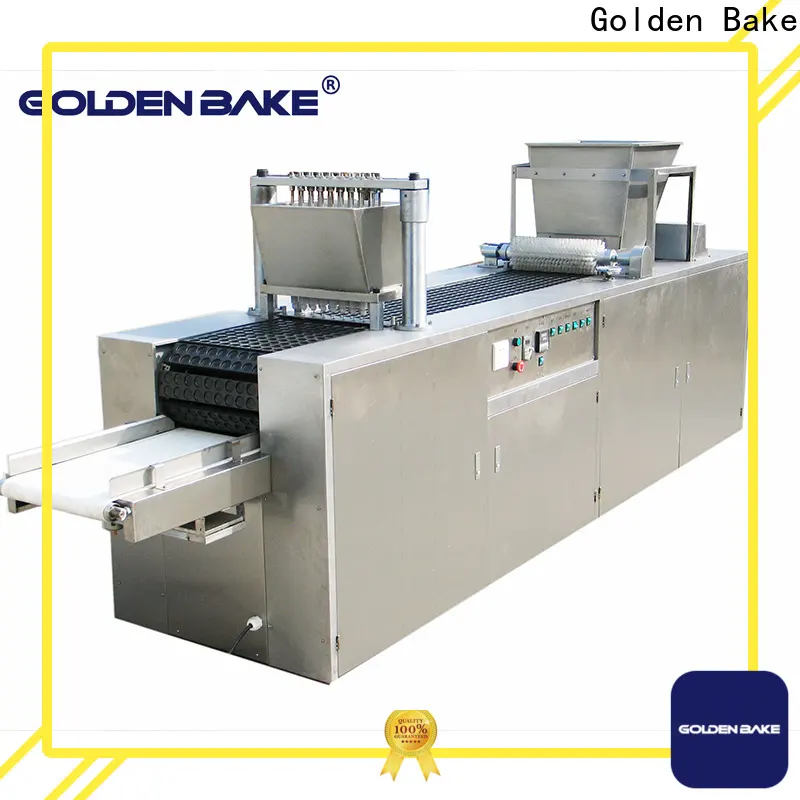Golden Bake biscuit sandwiching machine factory for panda biscuits 1