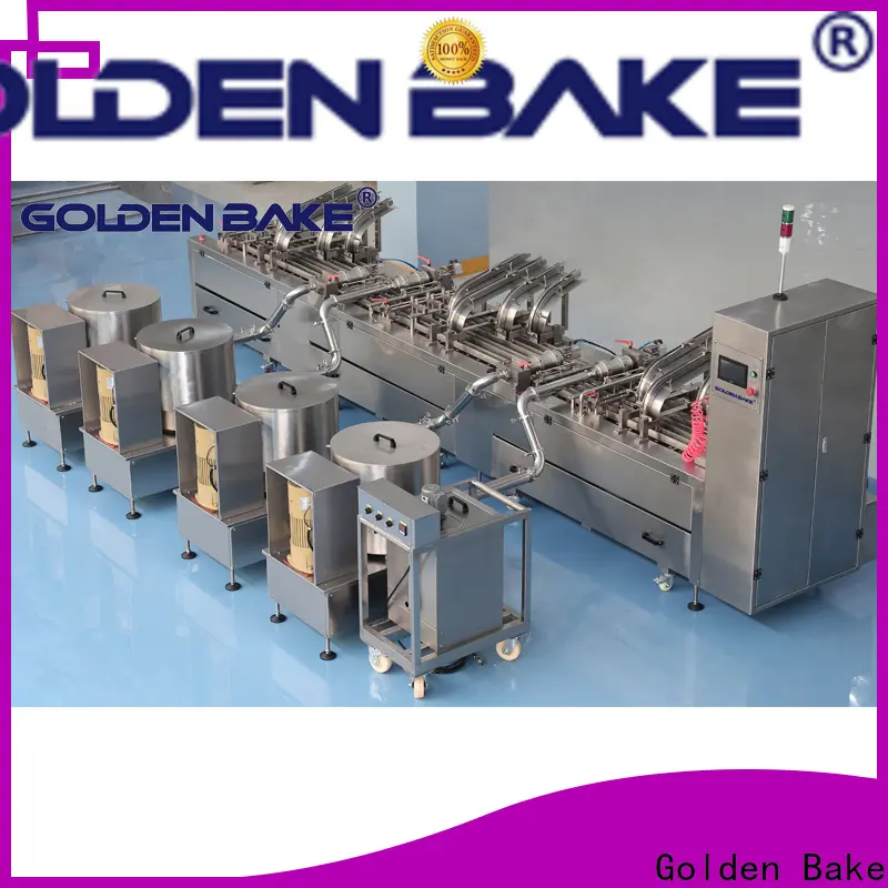 Golden Bake automatic biscuit cream sandwiching machine manufacturer 1