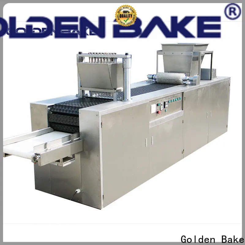 Golden Bake latest jam filler machine for sale for hello/hollow panda biscuit 1