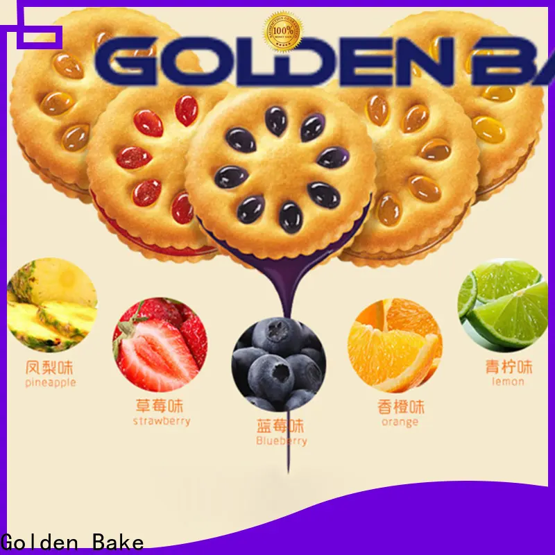 Golden Bake biscuit machine india manufacturers for sanwich biscuit production 1