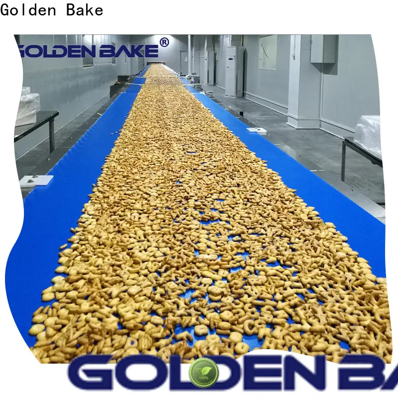 Golden Bake stacking machine solution for cooling biscuit 1