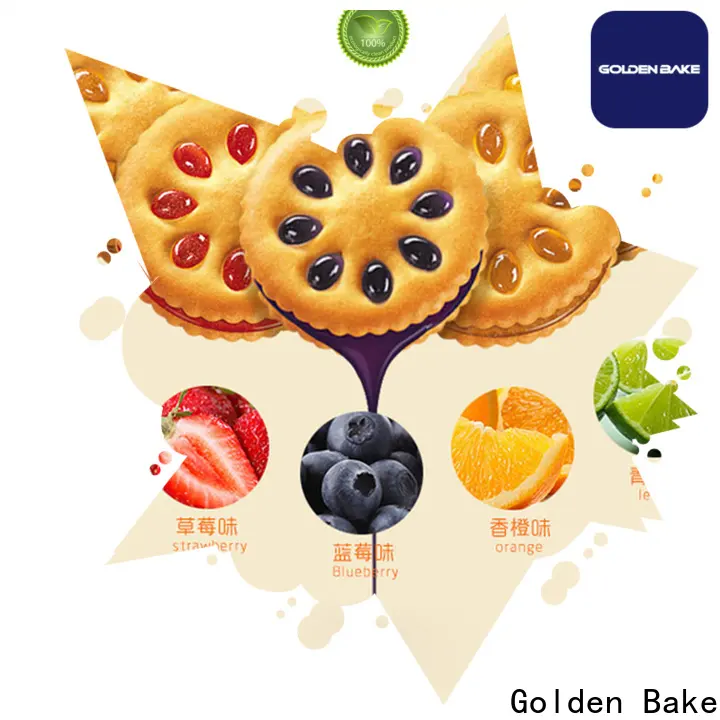Golden Bake top quality cookie making machine india vendor for sanwich biscuit making 1