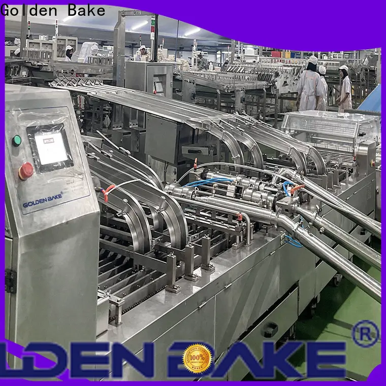 Golden Bake quality biscuit cream sandwiching machine factory for biscuit production line 1
