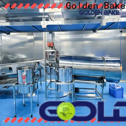Golden Bake automatic powder mixing machine factory for gold fish biscuit line1 1