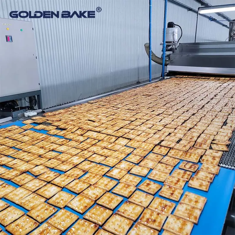 Egg Roll Machine Maker Soda Biscuit Production Line Wholesale - Golden Bake 2