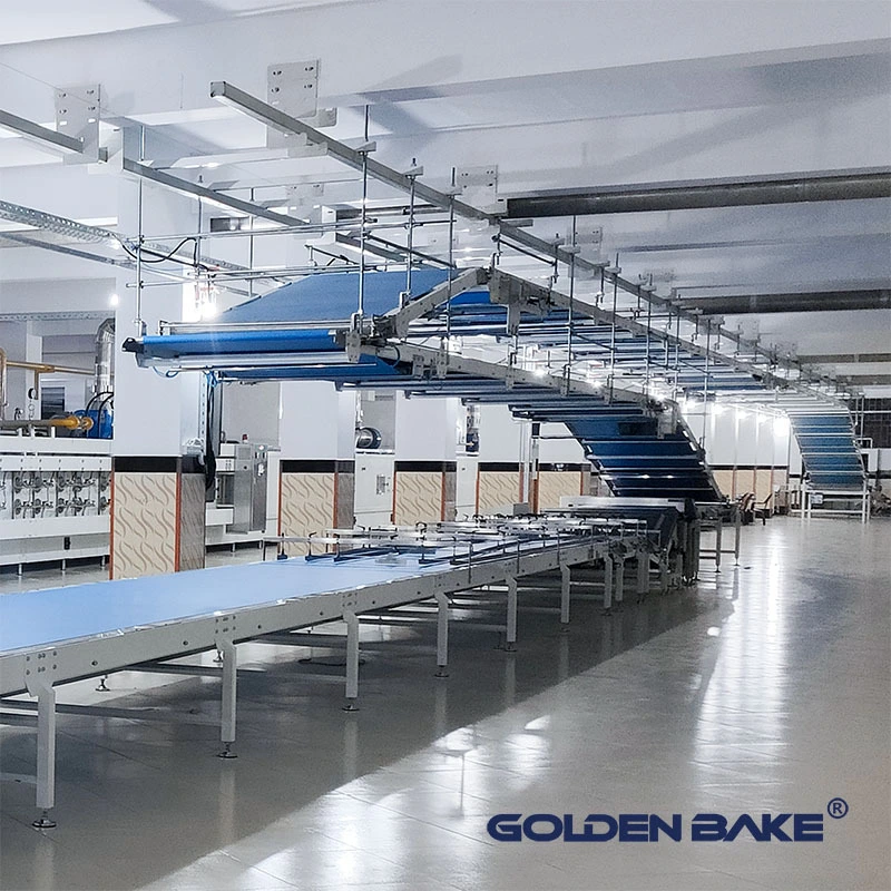 Z Type Cooling Conveyor for Cooling Biscuits 1
