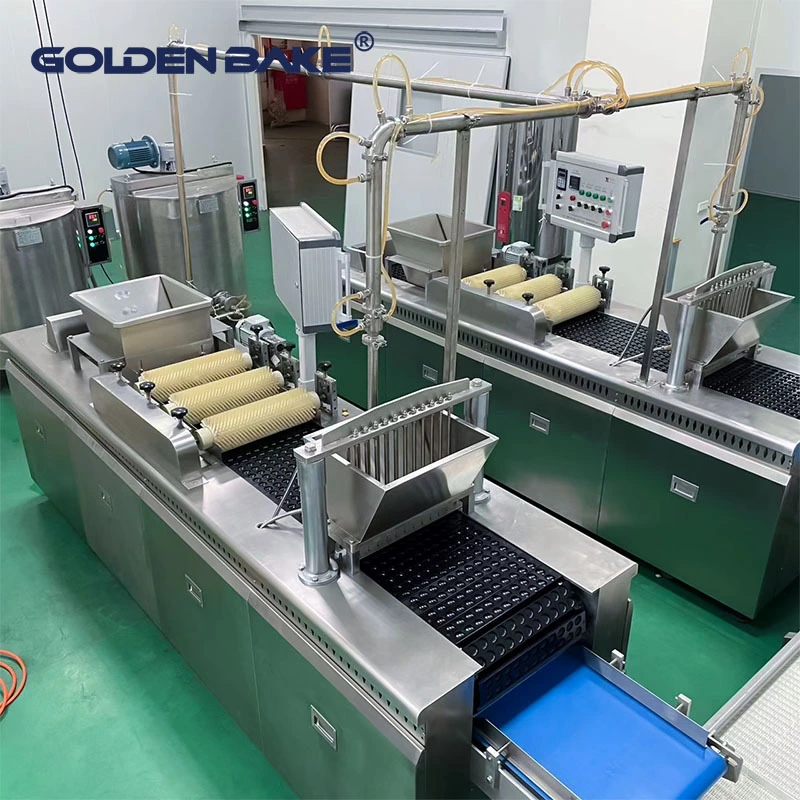 Machine de remplissage centrale pour biscuit panda bonjour/creux 1