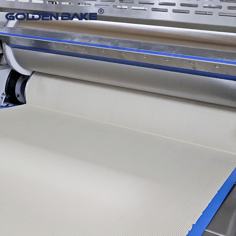 Potato chips W-shape forming machine wavy gauge rolls 2