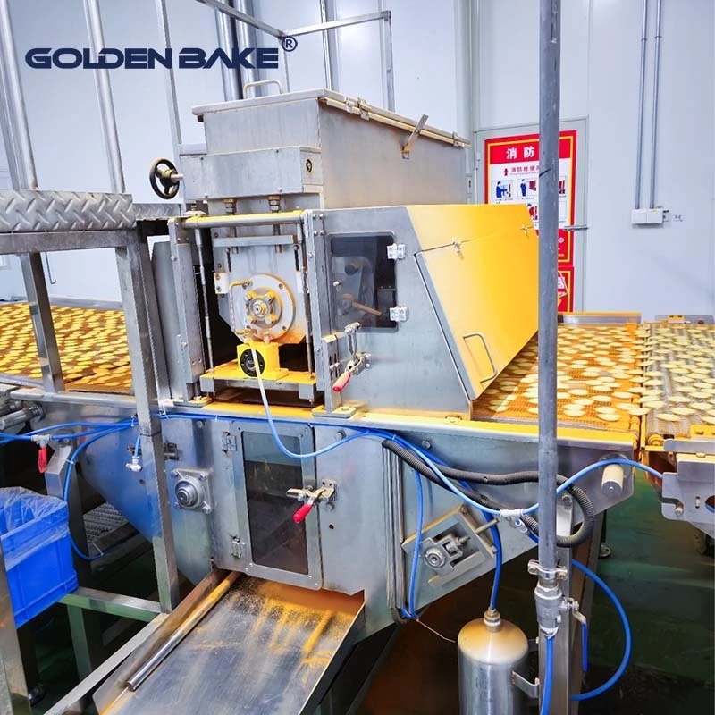 Aspersor de pó para linha de produção de biscoitos macios e duros 1