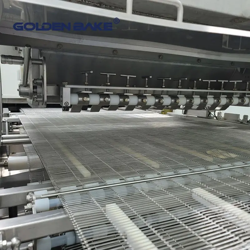 Fully Automatic Egg Roll Roller Machine by Golden Bake 2