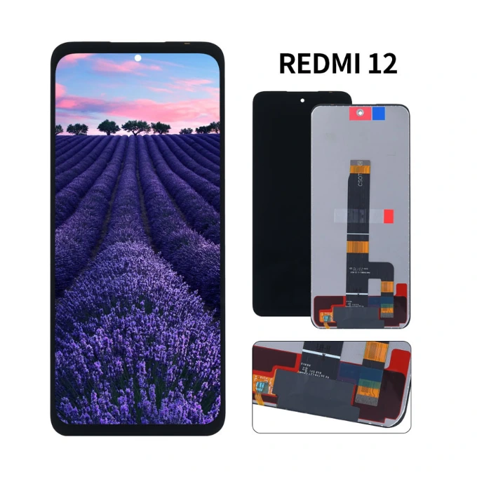 Para el ensamblaje de pantalla LCD de Xiaomi Redmi 12 (ORIGINAL/OEM/INCELL) 1