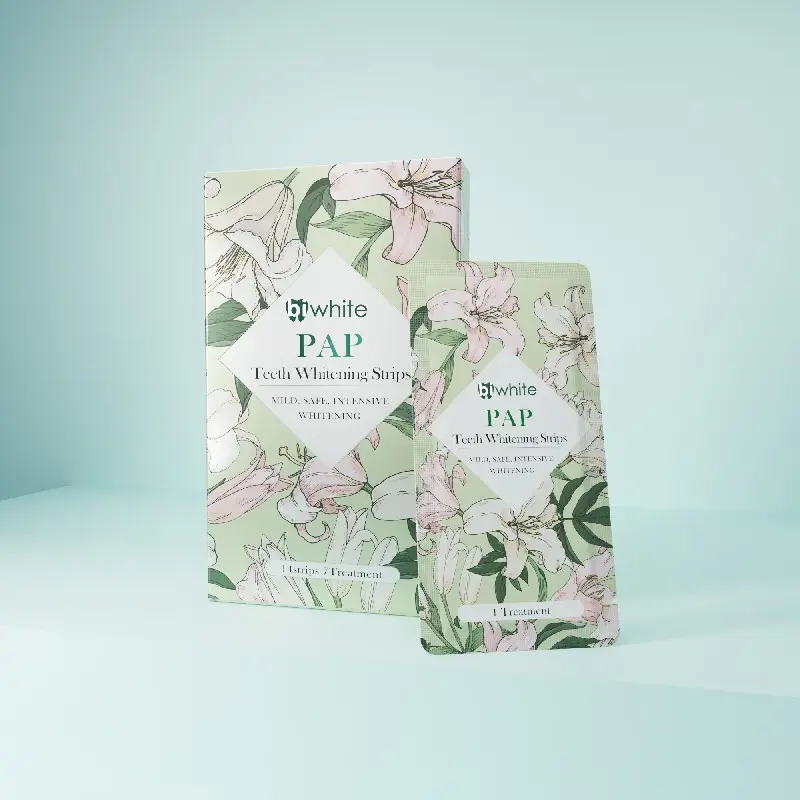 Pap Whitening Strips 14 Pouches by Bi White 5