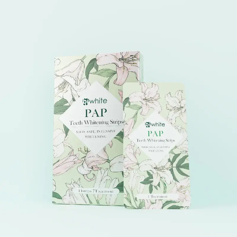 Pap Whitening Strips 14 Pouches by Bi White 4